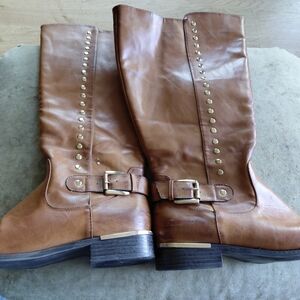 Boots Cloudwalkers Brown Heeled 8.5